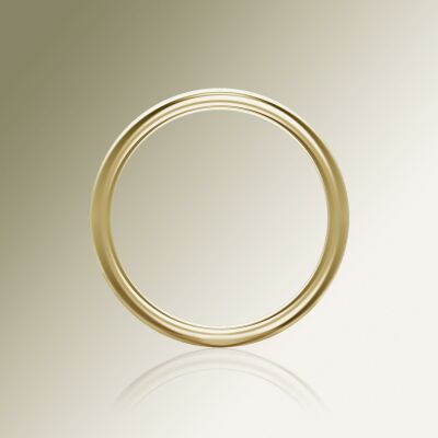 Yellow Gold 6mm Halfround Ring