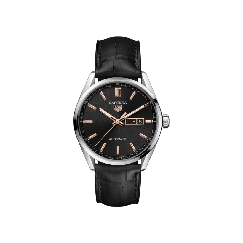TAG Heuer Carrera Day-Date automatic watch 41mm