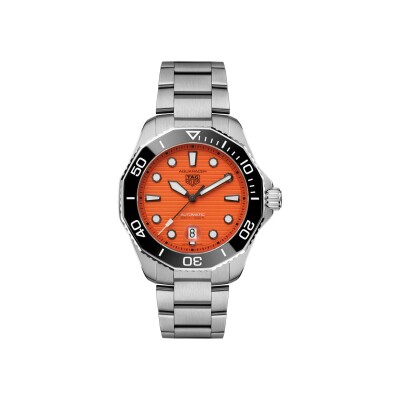 Montre TAG Heuer Aquaracer Professional 300 Orange Diver 43mm WBP201F.BA0632