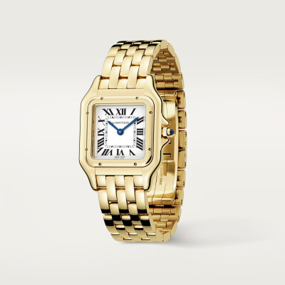 Montre Panthère de Cartier Moyen modèle, mouvement quartz, or jaune