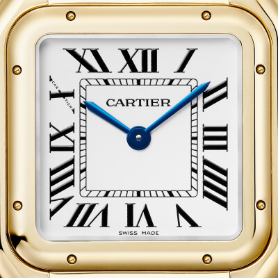 Montre Panthère de Cartier Moyen modèle, mouvement quartz, or jaune