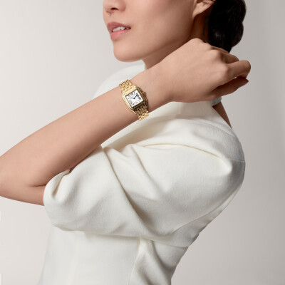 Montre Panthère de Cartier Moyen modèle, mouvement quartz, or jaune
