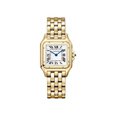 Montre Panthère de Cartier Moyen modèle, mouvement quartz, or jaune