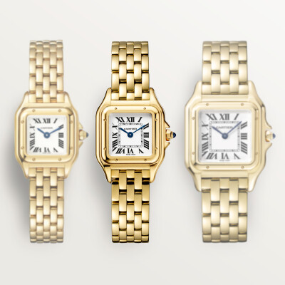 Montre Panthère de Cartier Petit modèle, mouvement quartz, or jaune