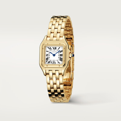 Montre Panthère de Cartier Petit modèle, mouvement quartz, or jaune