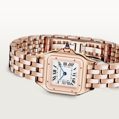 Montre Panthère de Cartier Petit modèle, mouvement quartz, or rose