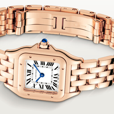 Montre Panthère de Cartier Petit modèle, mouvement quartz, or rose
