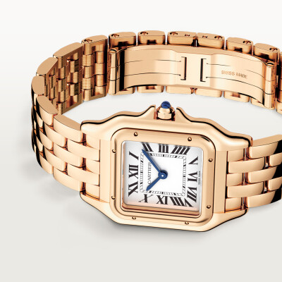Montre Panthère de Cartier Moyen modèle, mouvement quartz, or rose