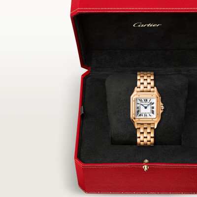 Montre Panthère de Cartier Moyen modèle, mouvement quartz, or rose