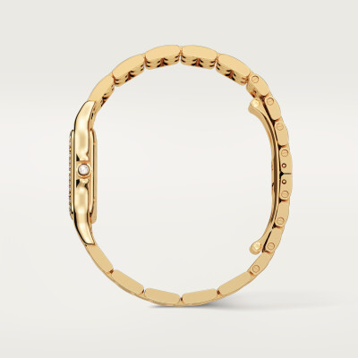 Montre Panthère de Cartier Moyen modèle, mouvement quartz, or jaune, diamants
