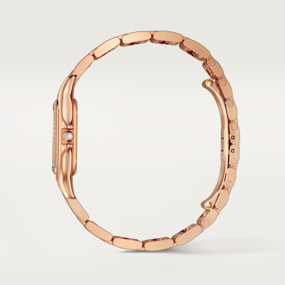 Montre Panthère de Cartier Moyen modèle, quartz, or rose, diamants