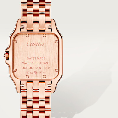 Montre Panthère de Cartier Moyen modèle, quartz, or rose, diamants