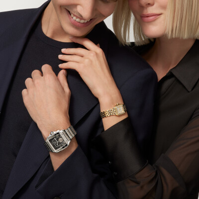 Montre Panthère de Cartier Petit modèle, quartz, or jaune, diamants
