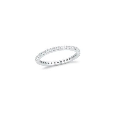 Bague Mauboussin Les Evidences en or blanc et diamants 0.23 ct