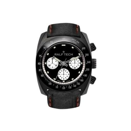 RALF TECH WRV Black tachometer watch