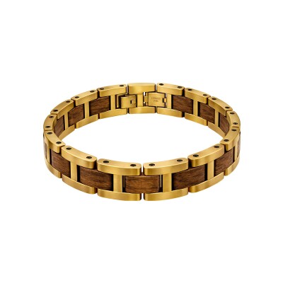 Bracelet William Spencer Signature Bois en acier et bois