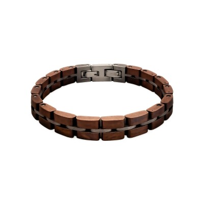 Bracelet William Spencer Signature Bois en acier et bois