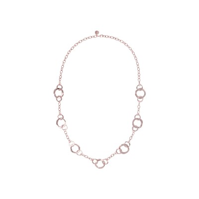 Collier Bronzallure Purezza en métal doré rose à l'or fin 18 carats