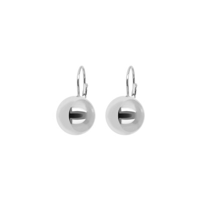 Boucles d'oreilles Bronzallure White en métal doré rose à l'or fin 18 carats
