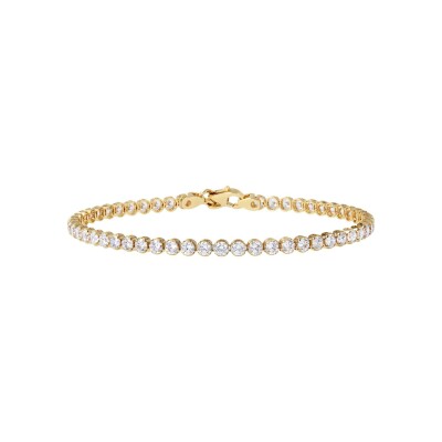 Bracelet Bronzallure Golden en métal doré rose à l'or fin 18 carats