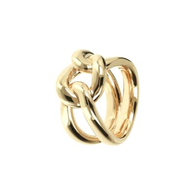Bague Bronzallure Golden en métal doré rose à l'or fin 18 carats, taille 56