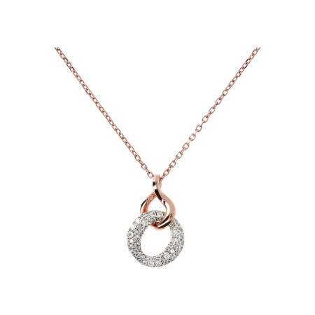 Collier Bronzallure Altissima en métal doré rose à l'or fin 18 carats