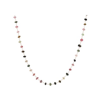 Collier Bronzallure Miss en bronze et tourmaline