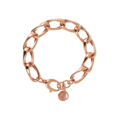 Bracelet Bronzallure Purezza en métal doré rose à l'or fin 18 carats