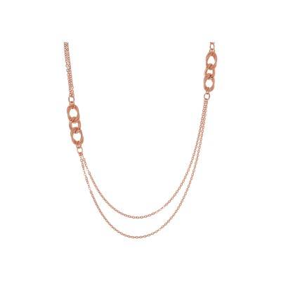 Collier Bronzallure Purezza en métal doré rose