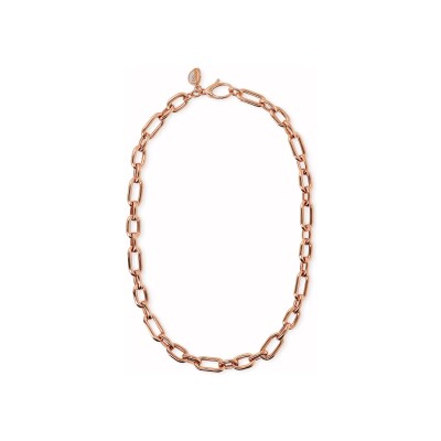 Collier Bronzallure Purezza en métal doré rose à l'or fin 18 carats