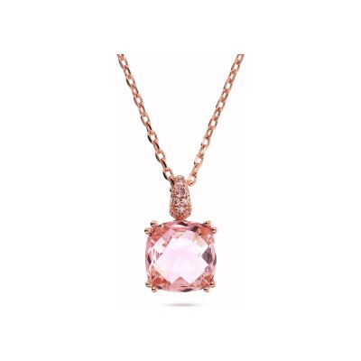 Collier Bronzallure Preziosa en métal doré rose à l'or fin 18 carats et pierres de couleurs