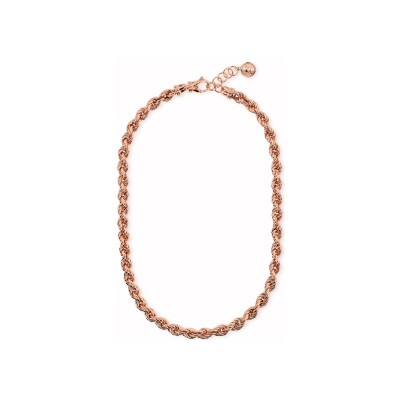 Collier Bronzallure Purezza en métal doré rose à l'or fin 18 carats