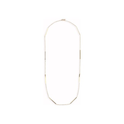 Collier Bronzallure Golden en métal doré à l'or fin 18 carats