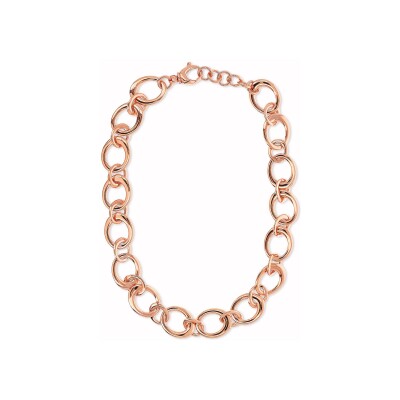 Collier Bronzallure Purezza en métal doré rose à l'or fin 18 carats