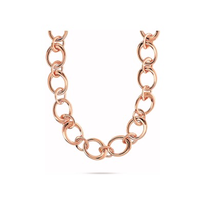 Collier Bronzallure Purezza en métal doré rose à l'or fin 18 carats
