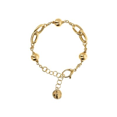 Bracelet Bronzallure Purezza en métal doré à l'or fin 18 carats