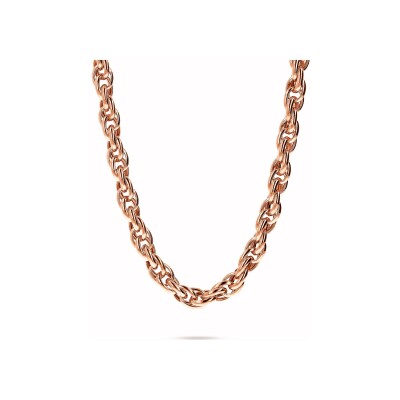 Collier Bronzallure Purezza en métal doré rose à l'or fin 18 carats