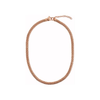 Collier Bronzallure Purezza en métal doré rose à l'or fin 18 carats