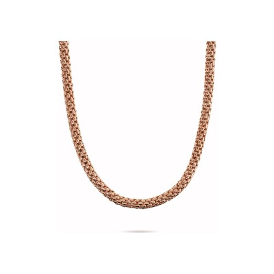 Collier Bronzallure Purezza en métal doré rose à l'or fin 18 carats