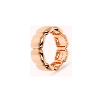 Bague Bronzallure Purezza en métal doré rose à l'or fin 18 carats, taille 58