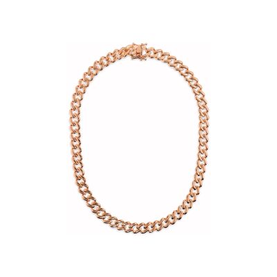 Collier Bronzallure Purezza en métal doré rose à l'or fin 18 carats