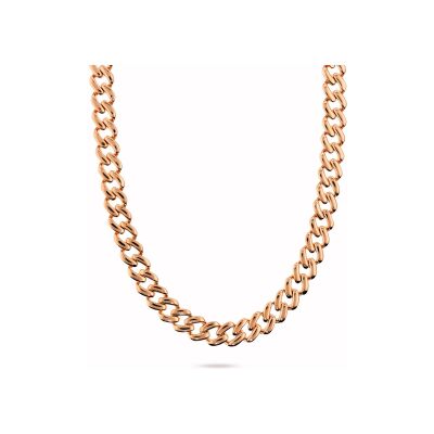 Collier Bronzallure Purezza en métal doré rose à l'or fin 18 carats