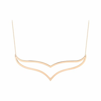 Ginette NY JUMBO ketting, roségoud