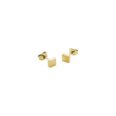 Boucles d'oreilles William Spencer Heritage Moderne en acier pvd