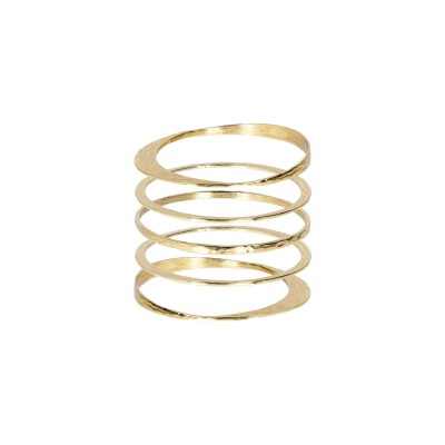 Bracelet Etrusca Mirage en métal doré à l'or fin 18 carats 