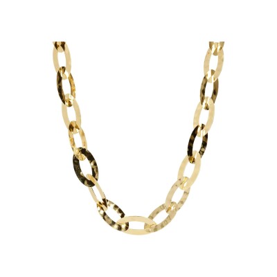 Collier Etrusca Mirage en métal doré à l'or fin 18 carats 