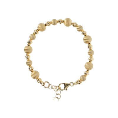 Bracelet Etrusca Velvet en métal doré à l'or fin 18 carats 