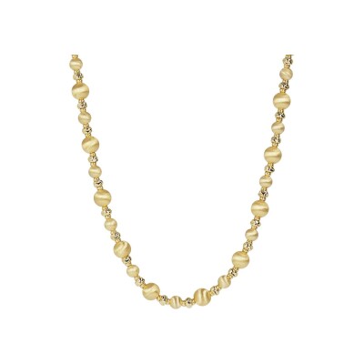 Collier Etrusca Velvet en métal doré à l'or fin 18 carats 