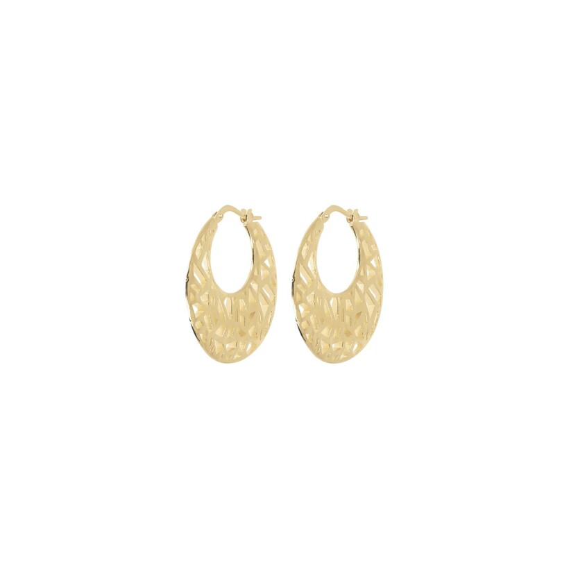 Boucles d'oreilles Etrusca Mosaico en bronze