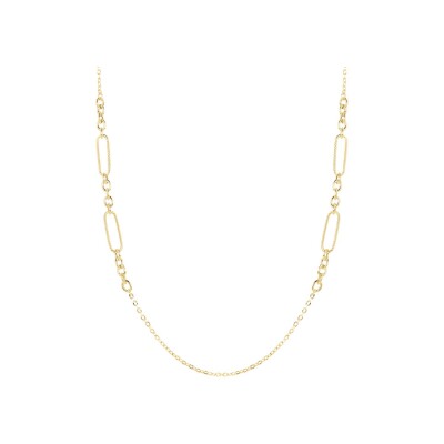 Collier Etrusca Mirage en métal doré à l'or fin 18 carats